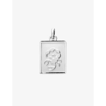 Pendentif zodiaque Scorpion argent 925 rhodié