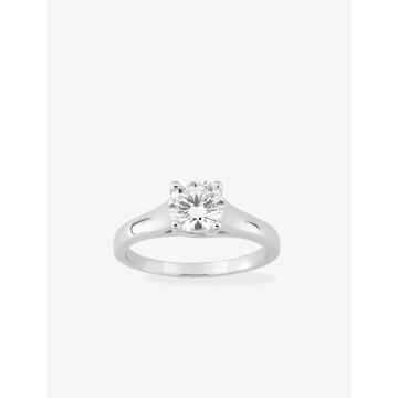 Bague oxyde de ziconium argent 925 rhodié