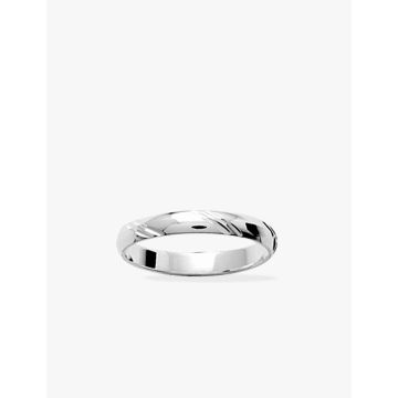 Alliance fantaisie 3mm argent 925 rhodié