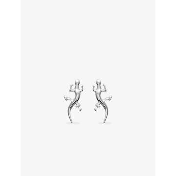 Boucles d'oreilles poussettes argent 925 rhodié