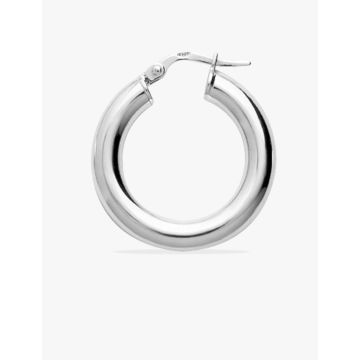 Créoles argent 925 rhodié