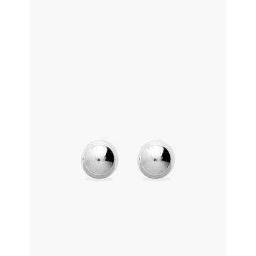 Boucles d'oreilles boules 9mm argent 925 rhodié
