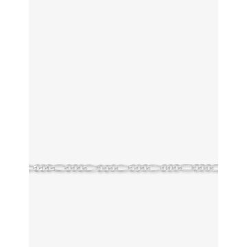 Bracelet argent 925 rhodié alterné 1+3