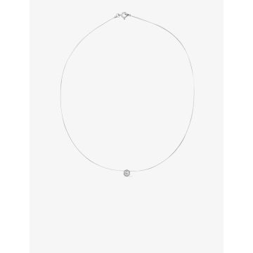 Collier Motif Argent + Oz /fil