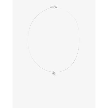 Collier Motif Argent + Oz / Fil