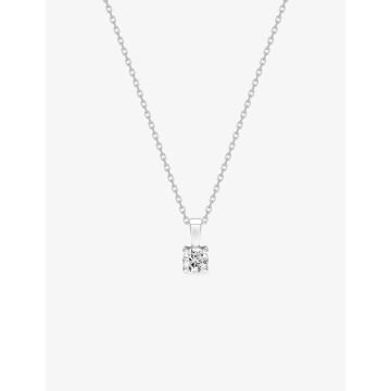 Collier oxyde de ziconium argent 925 rhodié
