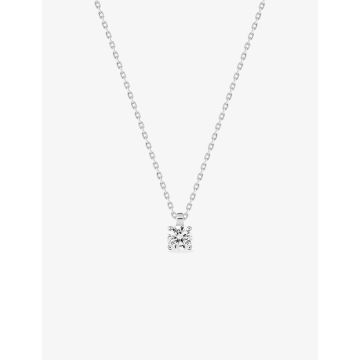 Collier oxyde de ziconium argent 925 rhodié