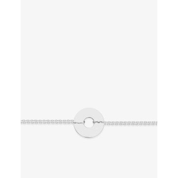 Bracelet à-graver jeton argent 925 rhodié