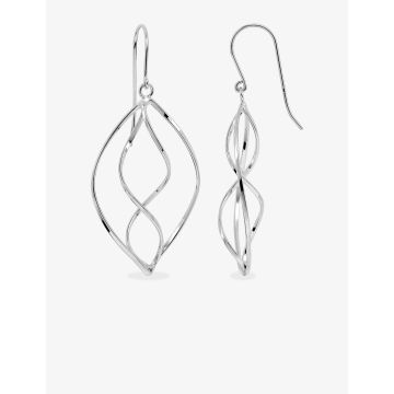 Boucles d'oreilles argent 925 rhodié