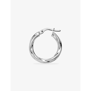 Créoles argent 925 rhodié