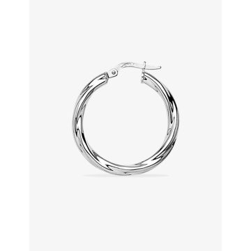 Créoles argent 925 rhodié