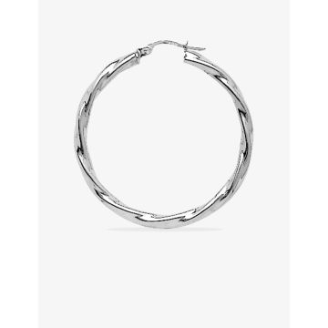 Créoles argent 925 rhodié