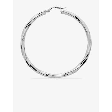 Créoles argent 925 rhodié
