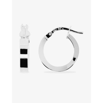 Créoles argent 925 rhodié
