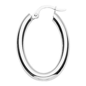 Créoles argent 925 rhodié