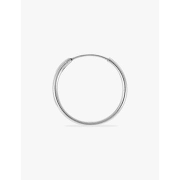 Créoles argent 925 rhodié