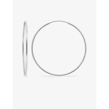 Créoles argent 925 rhodié