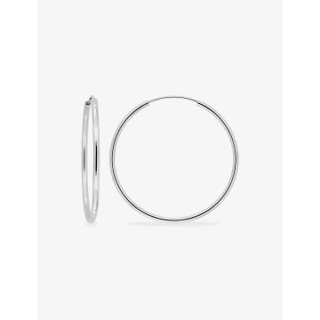 Créoles argent 925 rhodié