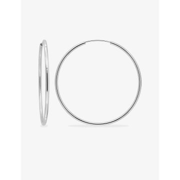 Créoles argent 925 rhodié