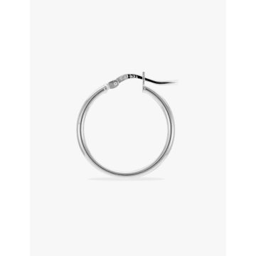 Créoles Argent Rhodié