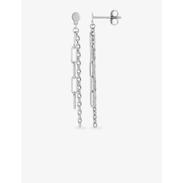 Boucles d'oreilles pdt argent 925 rhodié