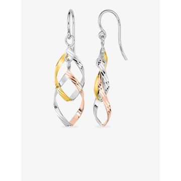 Boucles d'oreilles argent 925 rhodié