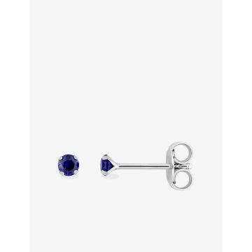 Boucles d'oreilles oxyde de ziconium couleur argent 925 rhodié
