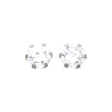 Boucles D'oreilles Argent Rh.+ Oz