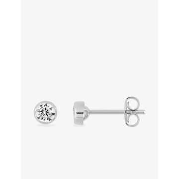 Boucles D'oreilles Argent Rh.+ Oz