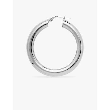 Créoles Argent Rhodié