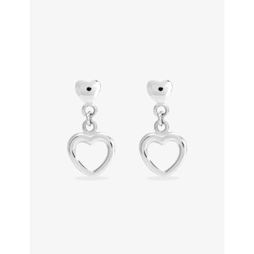Boucles d'oreilles argent 925 rhodié