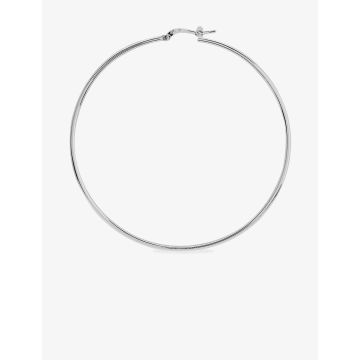 Créoles argent 925 rhodié