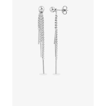 Boucles d'oreilles argent 925 rhodié