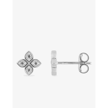 Boucles d'oreilles clou argent 925 rhodié