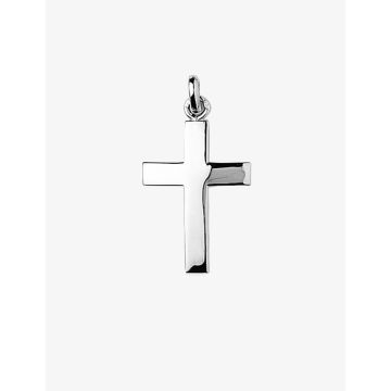 Pendentif croix argent 925 rhodié