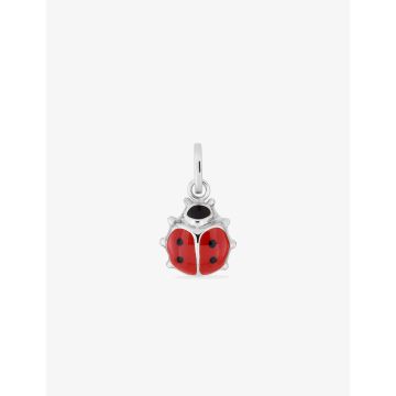 Pendentif coccinnelle argent 925 rhodié