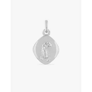 Pendentif zodiaque Scorpion argent 925 rhodié
