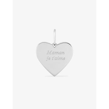 Pendentif argent 925 rhodié