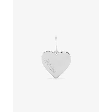 Pendentif argent 925 rhodié
