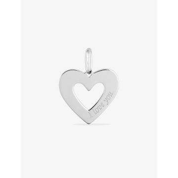 Pendentif argent 925 rhodié