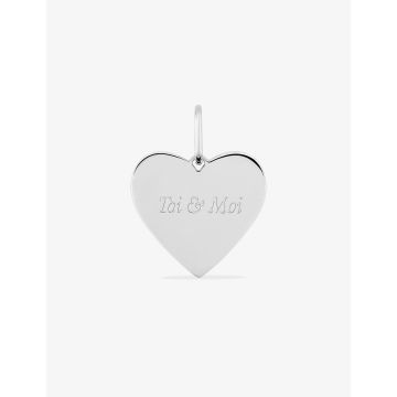 Pendentif argent 925 rhodié