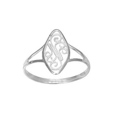 Bague argent 925 rhodié