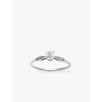 Bague oxyde de ziconium argent 925 rhodié