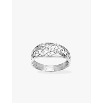 Bague argent 925 rhodié