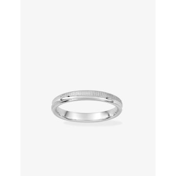 Alliance 3mm argent 925 rhodié