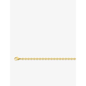 Collier acier doré