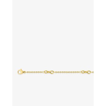 Collier acier doré