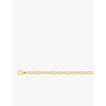 Collier acier doré
