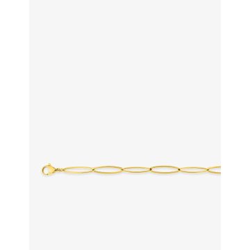 Collier acier doré