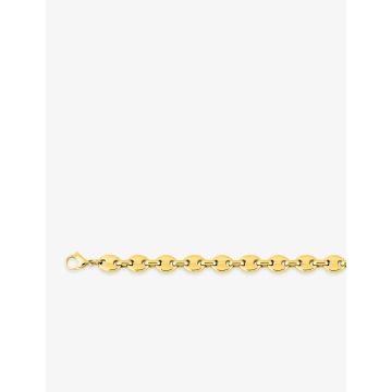Collier acier doré